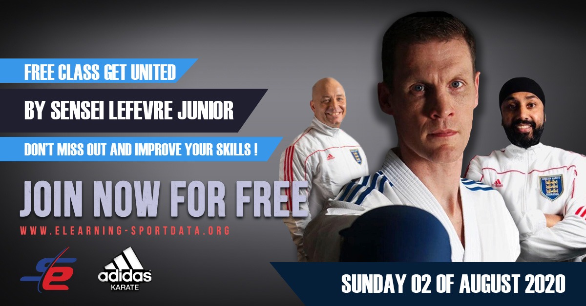 Get United Free Class with Sensei Lefevre Junior, sponsored by Adidas